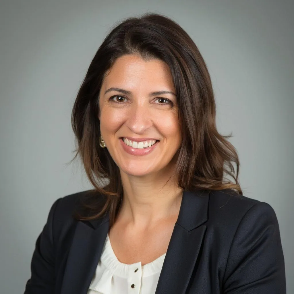 Retrato de Lucía Giménez, Asesora Financiera